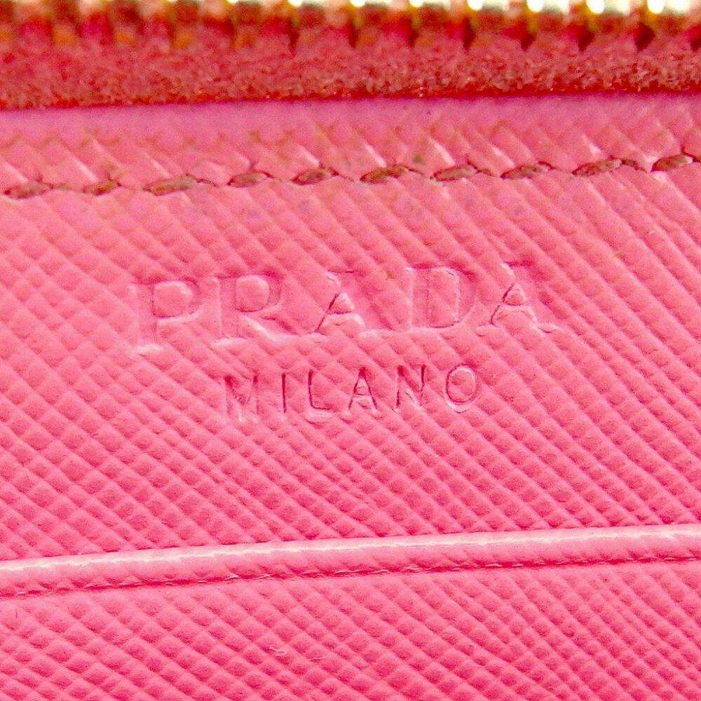 PRADA Purse Pink Leather Authentic - Picture 2 of 8